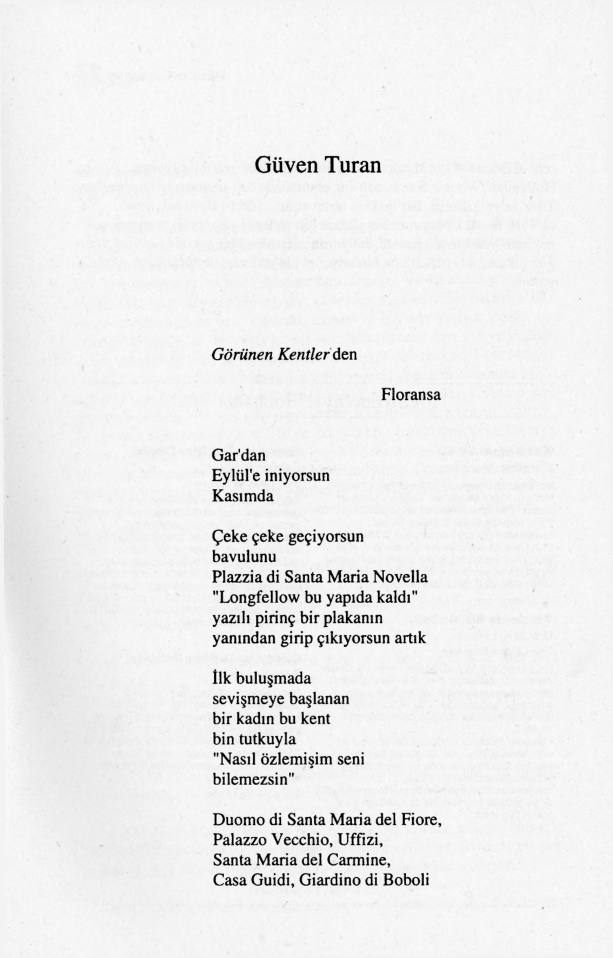 Şiirler (Güven Turan & Haydar Ergülen…) PDF – Güven Turan, Haydar Ergülen, Salih Ecer, Mehmet Yaşın ve diğerleri