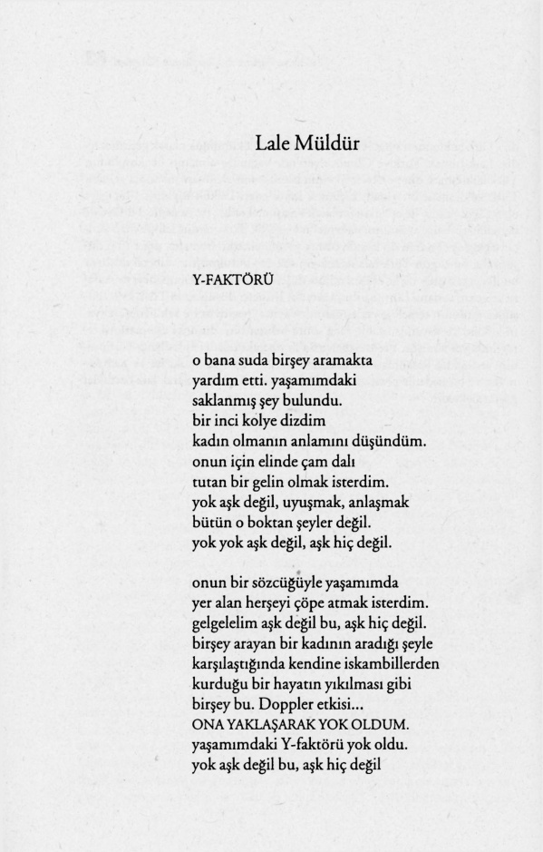 Şiirler (Lâle Müldür & Salih Bolat…) PDF – Lâle Müldür, Nilüfer Zengin, Salih Bolat, Nilgün Üstün, Adnan Azar