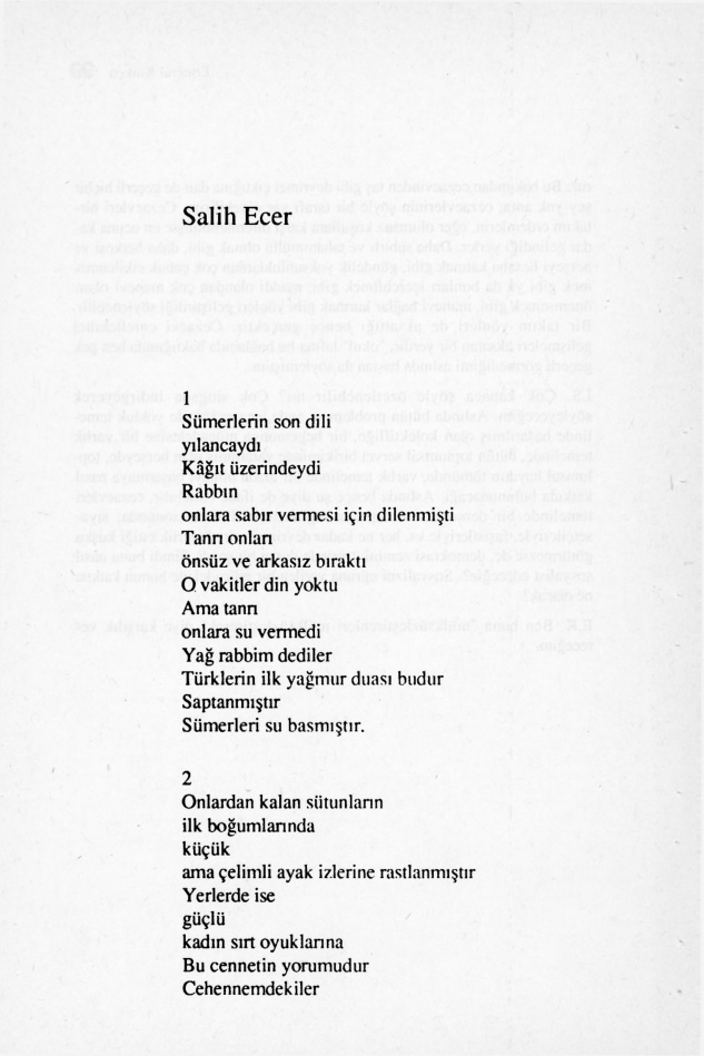 Şiirler (Salih Ecer & Sami Baydar…) PDF – Salih Ecer, Sami Baydar, Seyfettin Ünlü, Roni Margulies