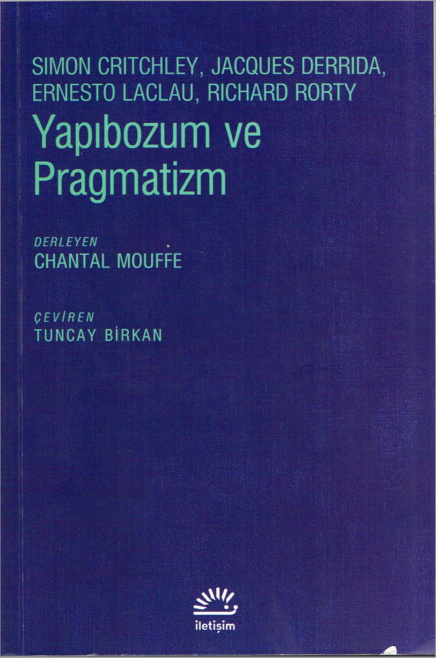 Yapıbozum ve Pragmatizm PDF – Simon Critchley, Jacques Derrida, Ernesto Laclau, Richard Rorty