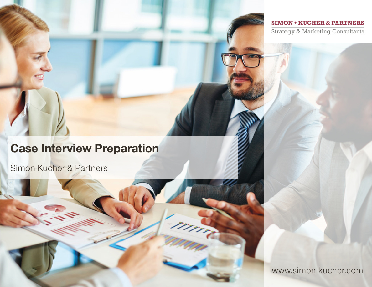 Simon-Kucher Case Interview Preparation PDF – Simon-Kucher & Partners