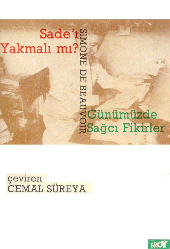 Sade’ı Yakmalı mı PDF – Simone de Beauvoir