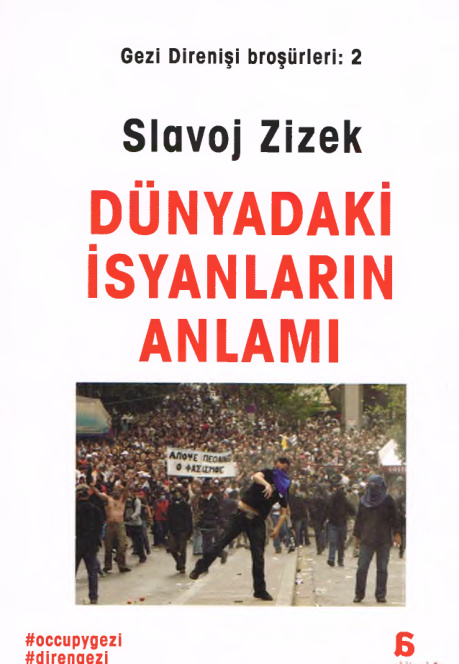 Dünyadaki İsyanların Anlamı PDF – Slavoj Zizek