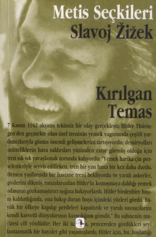 Kırılgan Temas PDF – Slavoj Zizek