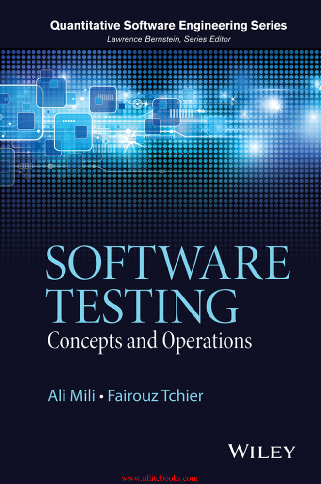 Software Testing: Concepts and Operations PDF – Unknown