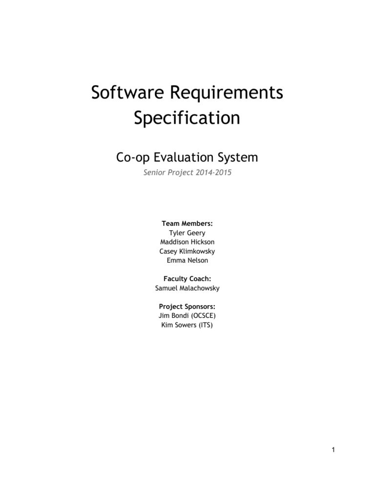 SoftwareRequirementsSpecification Kitap Kapağı