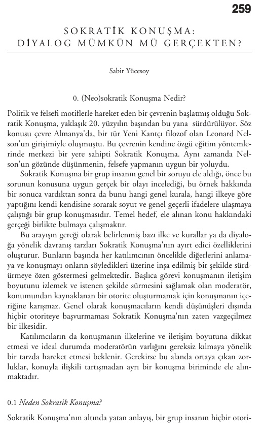 Sokratik Konuşma Diyalog Mümkün Mü Gerçekten PDF – Kolektif / Felsefe