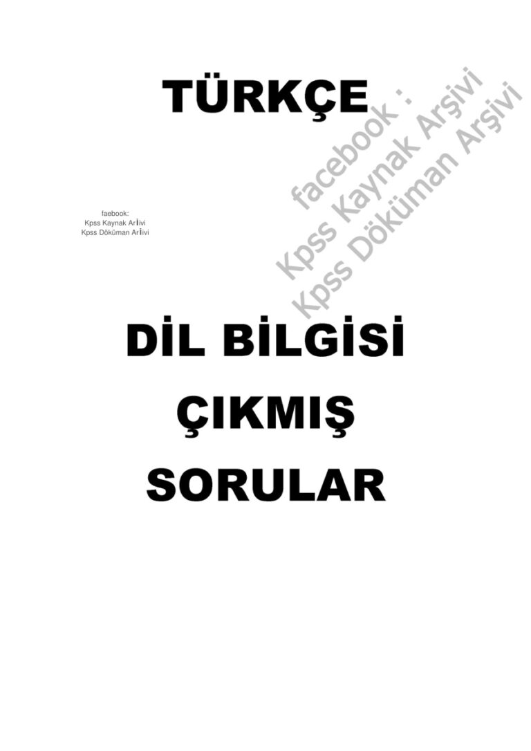 Son 23 Yılın DilBilgisi Soru ve Cozumleri Kitap Kapağı