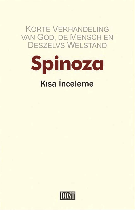 Spinoza Kısa İnceleme PDF – Baruch Spinoza