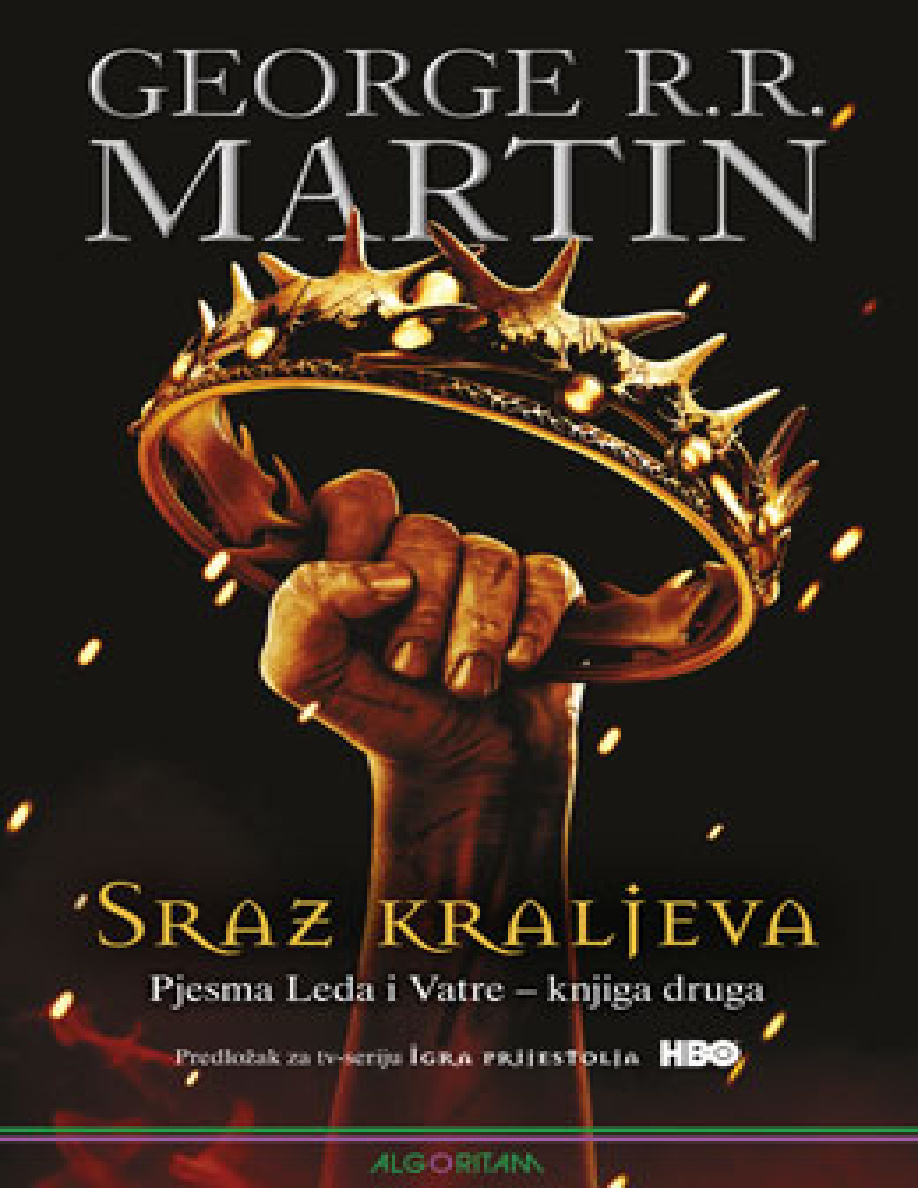 Sraz kraljeva Croatian Edition George RR Martin Kitap Kapağı