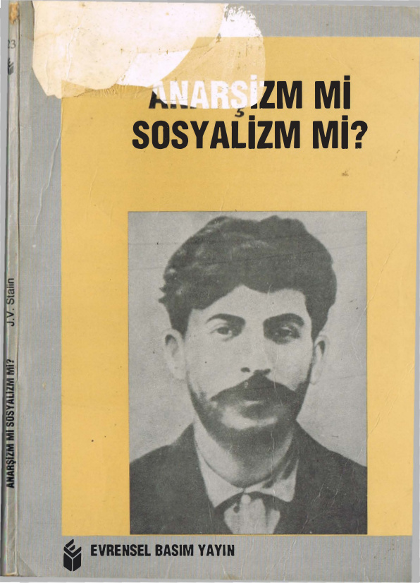 Anarşizm mi Sosyalizm mi PDF – Josef Stalin