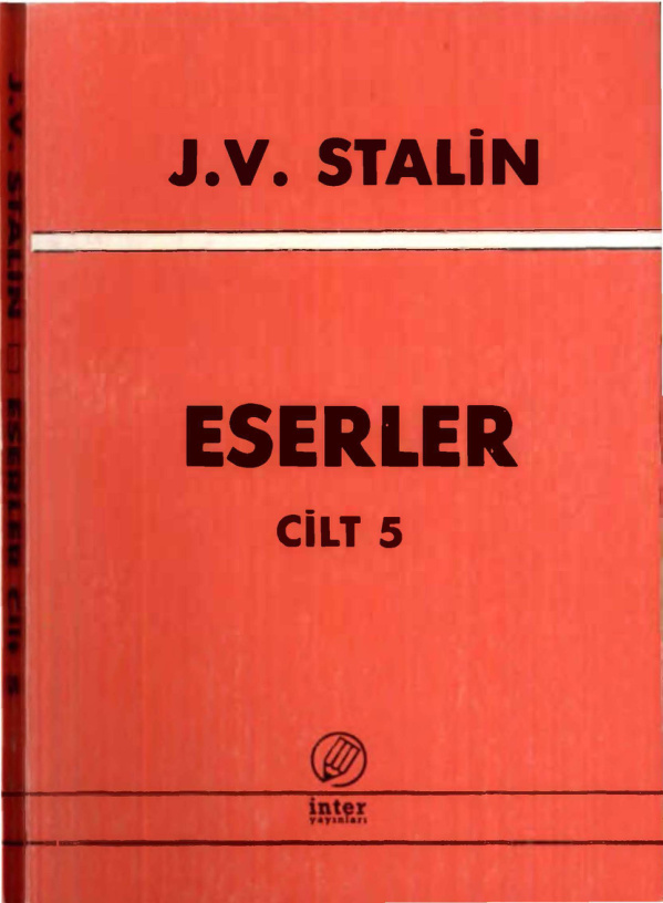 Eserler Cilt V PDF – Josef Stalin