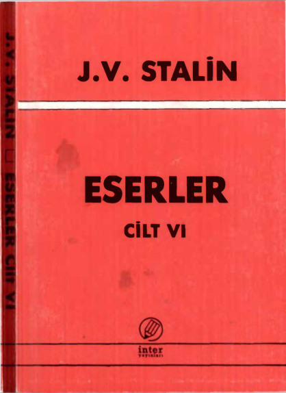 Eserler Cilt VI PDF – Josef Stalin