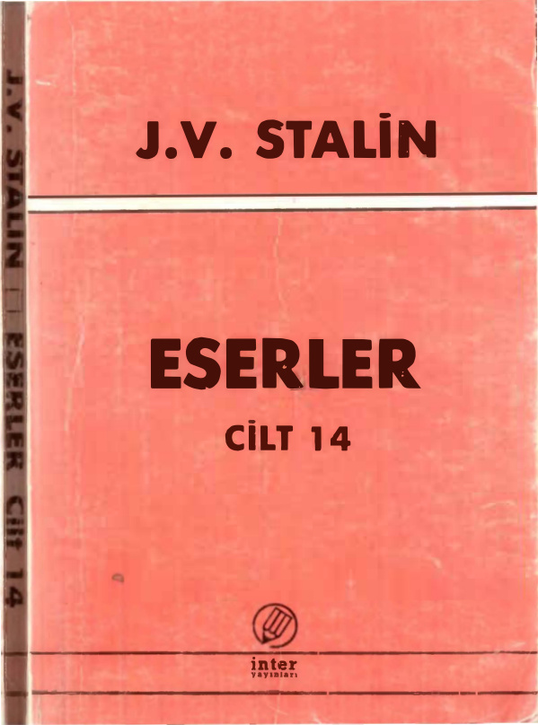 Eserler Cilt XIV PDF – Josef Stalin