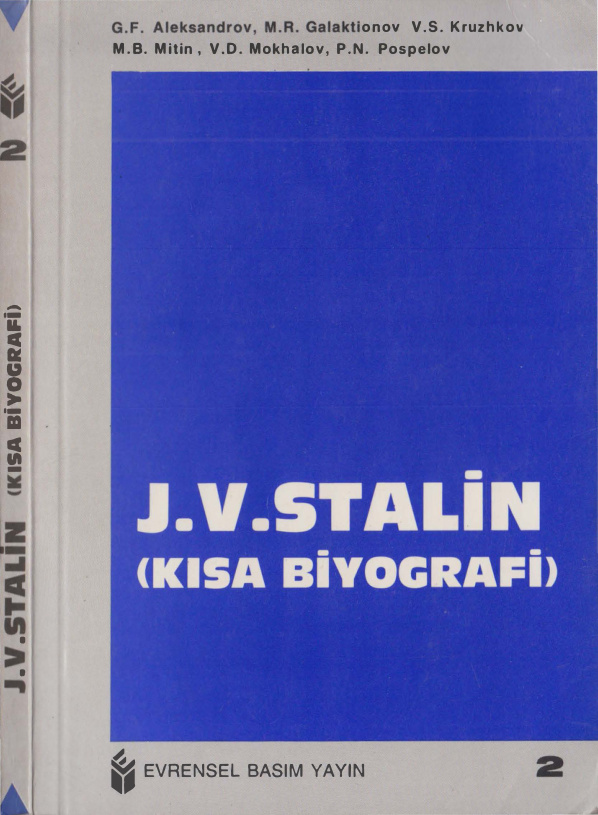 Stalin Kısa Biyografi PDF – Kolektif / Biyografi