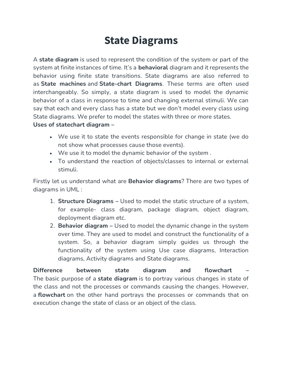 State Diagram PDF – Unknown
