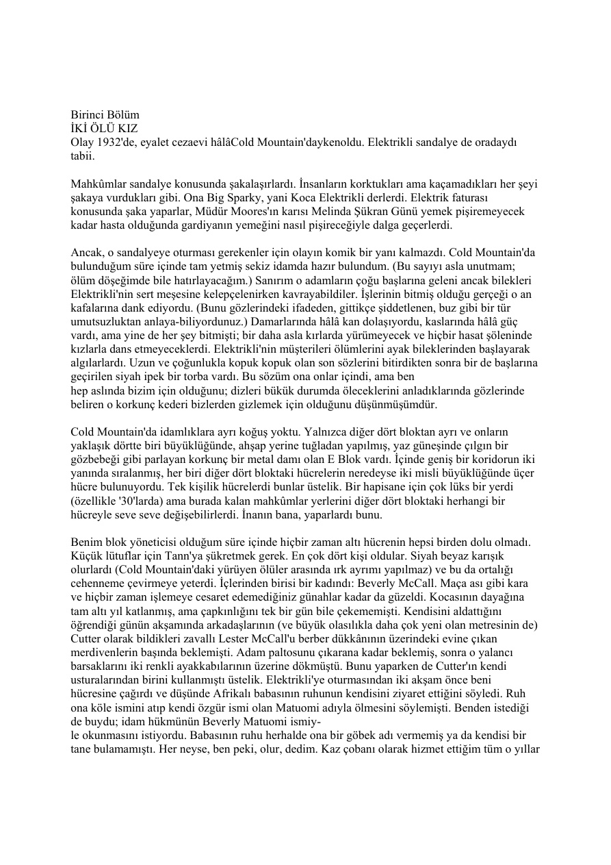 Yeşil Yol PDF – Stephen King