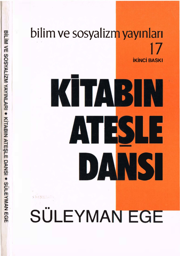 Kitabın Ateşle Dansı PDF – Süleyman Ege