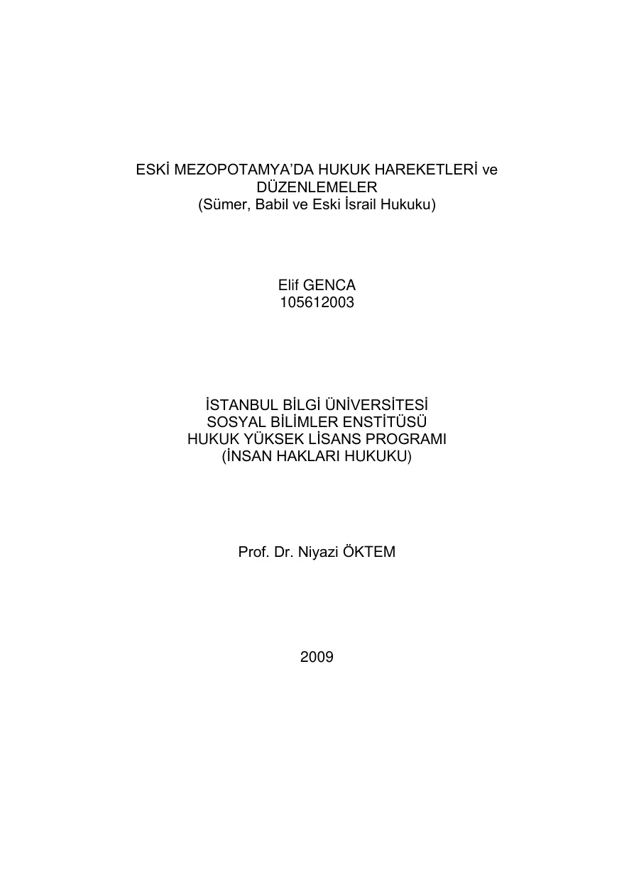 Sümer, Babil ve Eski İsrail Hukuku PDF – Kolektif / Hukuk