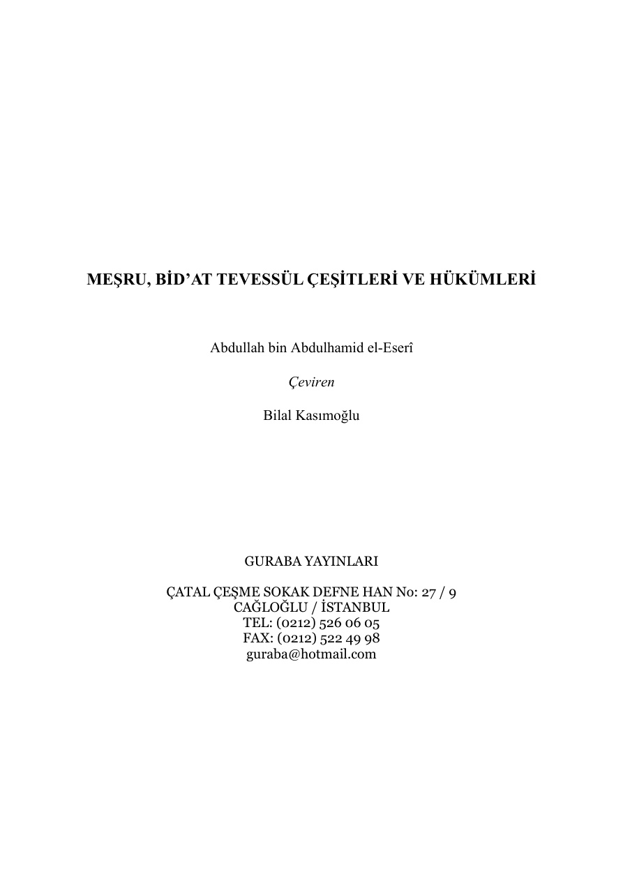 Sunnet Kitaplari (17) PDF – Kolektif / İslami İlimler