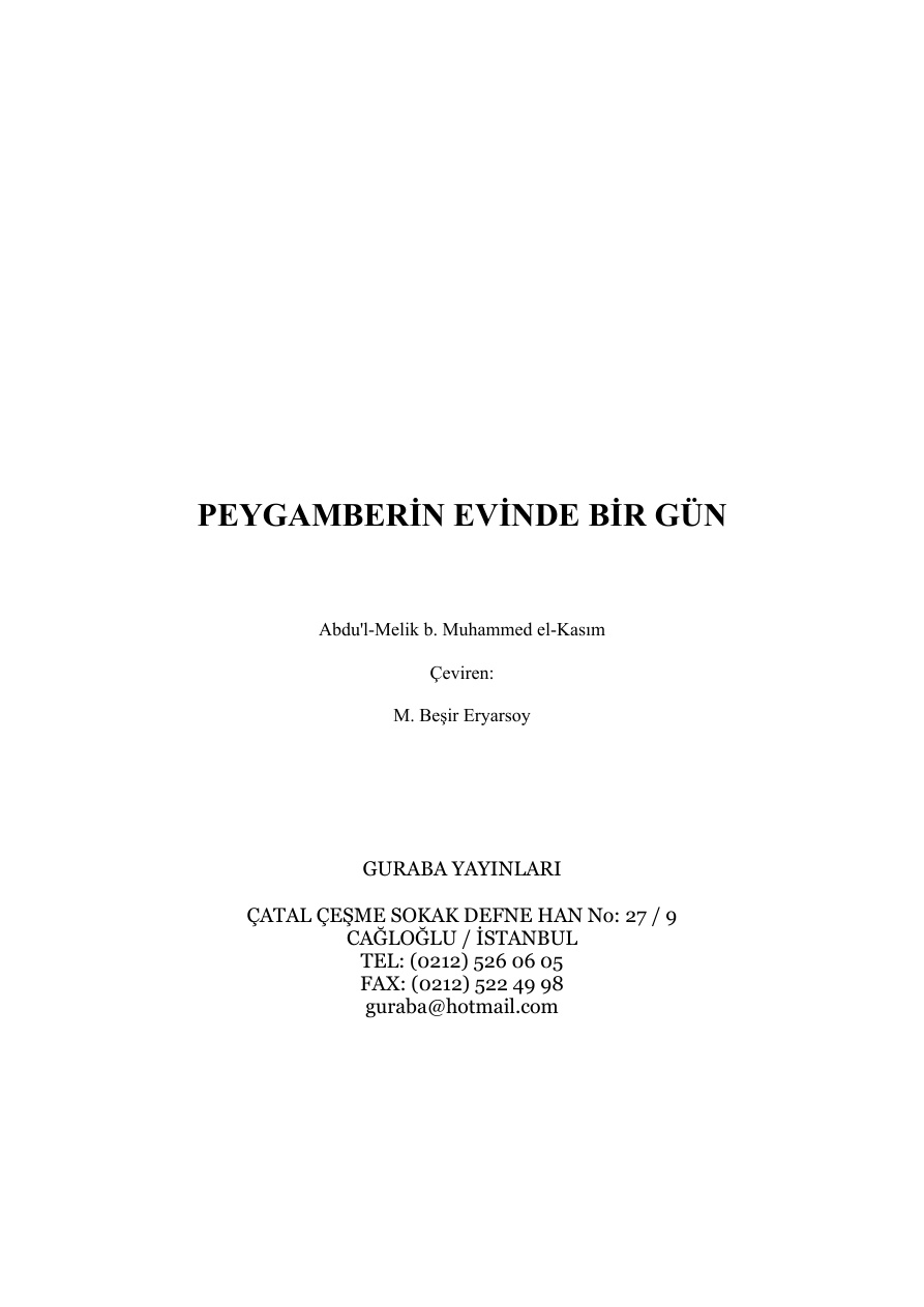Sunnet Kitaplari (18) PDF – Kolektif / İslami İlimler