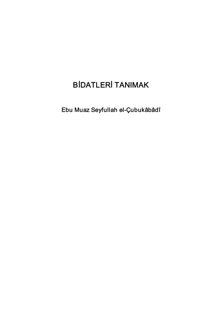 Sunnet Kitaplari (22) PDF – Kolektif / İslami İlimler