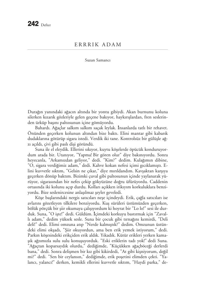Errrik Adam PDF – Suzan Samancı