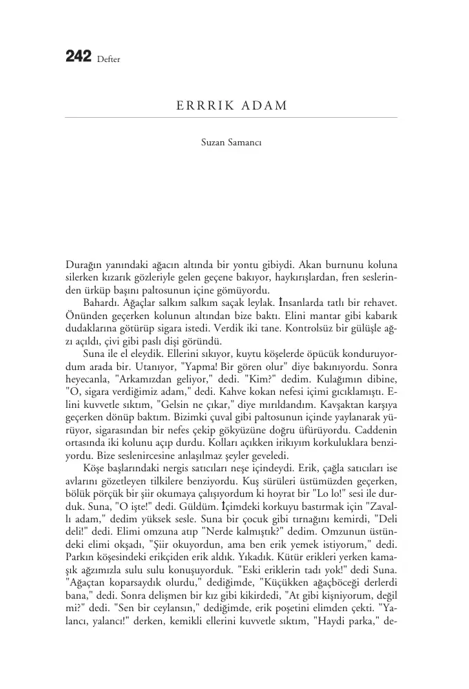 Errrik Adam PDF – Suzan Samancı