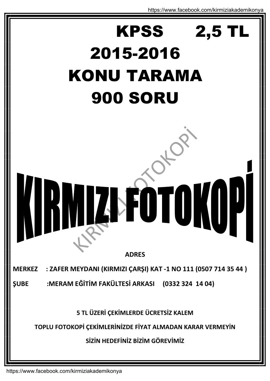 TARİH KONU TARAMA 900 SORU PDF – Kolektif / Eğitim