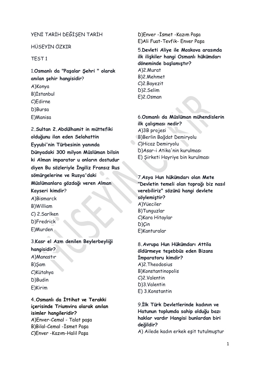 TEST 3-4-5 SORU PDF – Kolektif / Eğitim