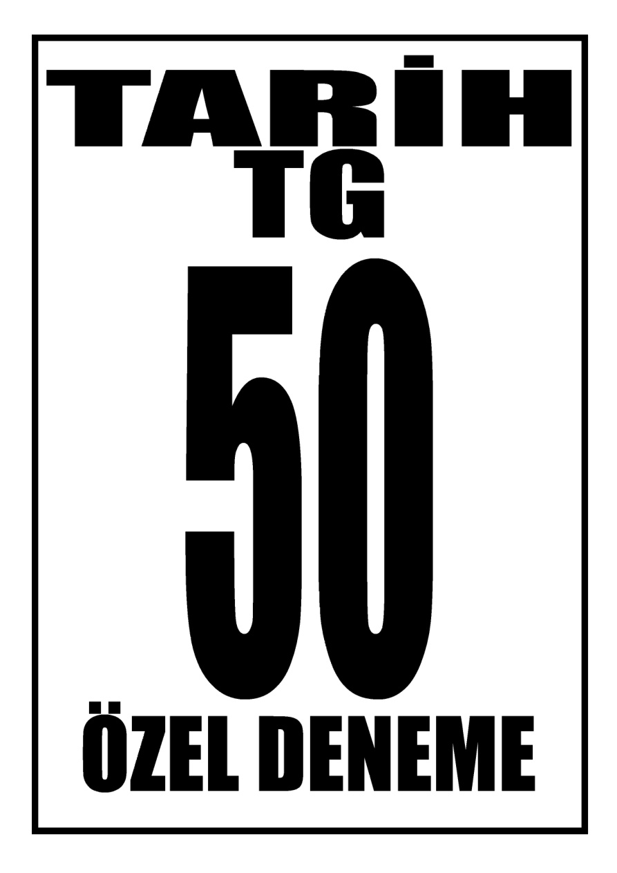 TG TARİH 50 DENEME PDF – Kolektif / Eğitim