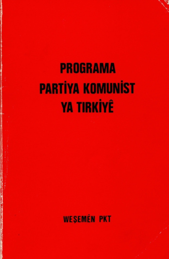 TKP Programı Kürtçe PDF – TKP / Kolektif