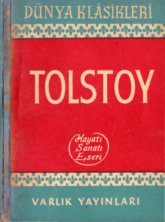 Tolstoy Hayatı Sanatı Eserleri PDF – Tahsin Yücel