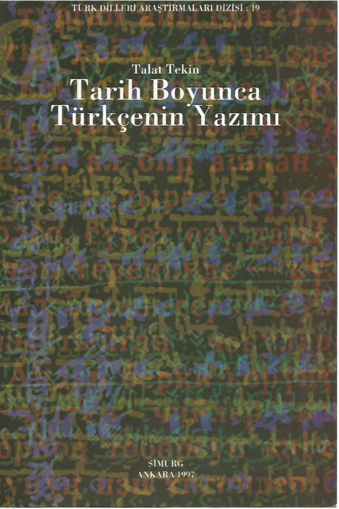 Tarih Boyunca Türkçenin Yazımı PDF – Talat Tekin