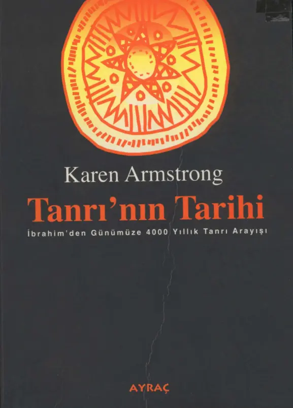 Tanrının Tarihi Karen Armstrong Kitap Kapağı