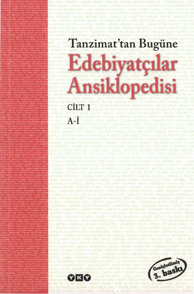 Tanzimat’tan Bugüne Edebiyatçılar Ansiklopedisi Cilt I PDF – Kolektif