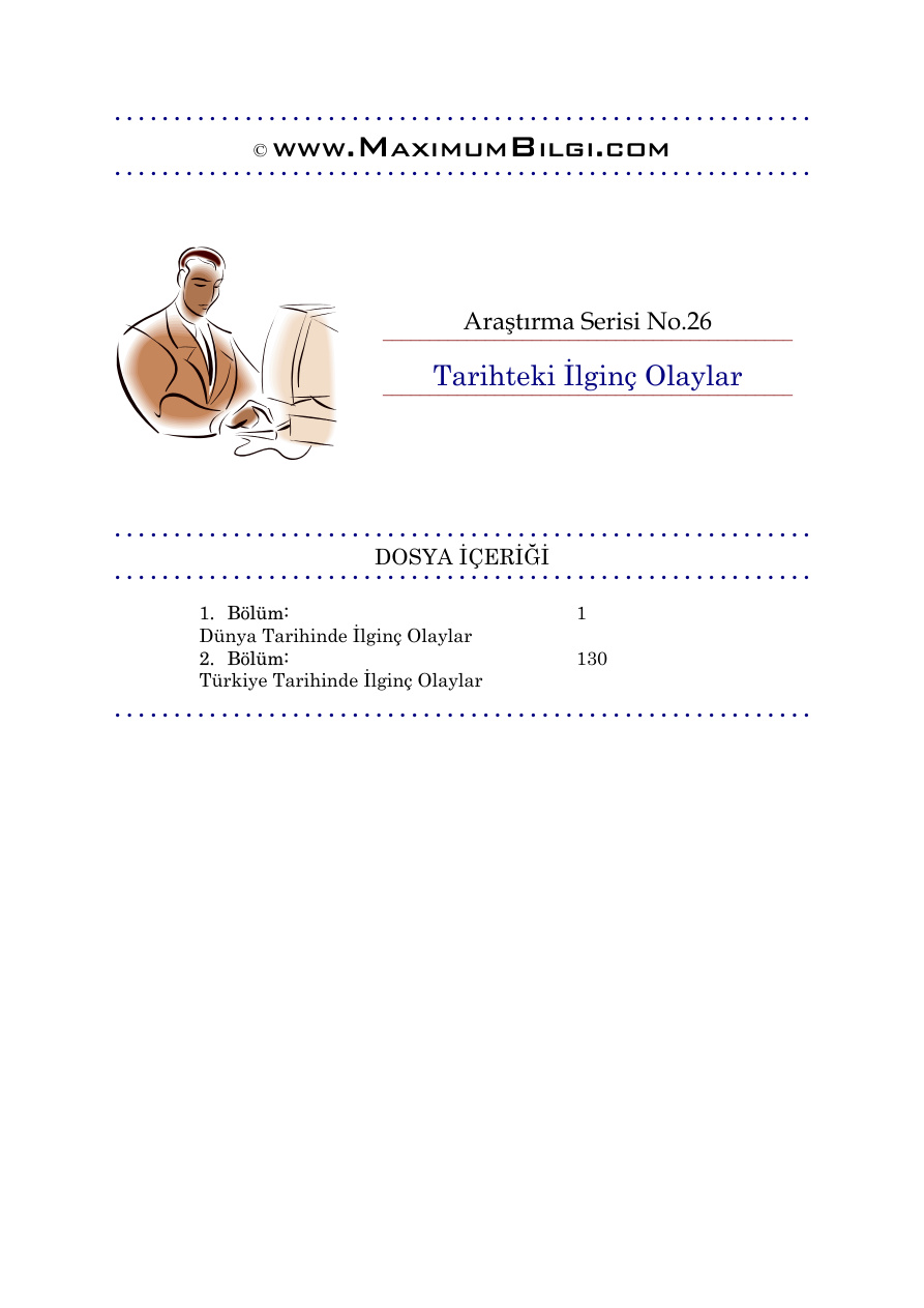 Tarihteki İlginç Olaylar PDF – Kolektif / Tarih