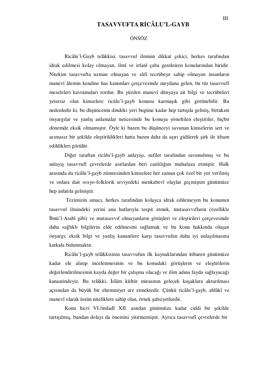 Tasavvuf’ta Ricalü’l Gayb PDF – Kolektif / Tasavvuf