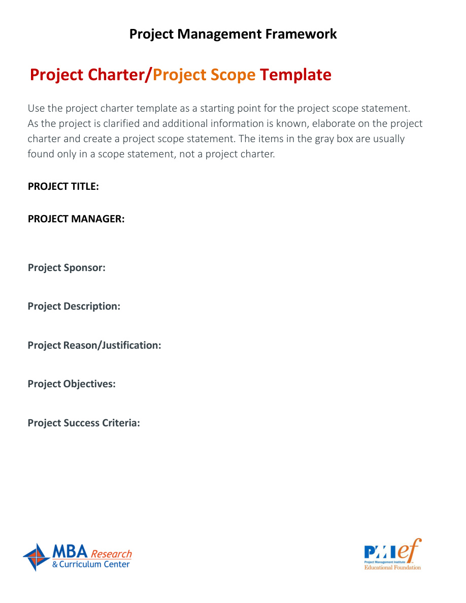 DECA Project Management Framework PDF – DECA / Unknown