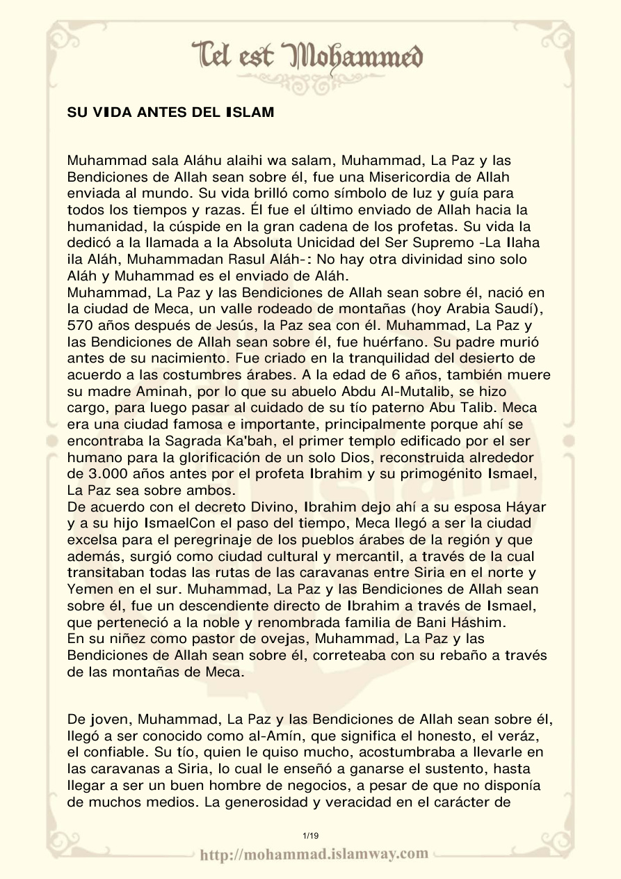 Tel Est Mohammed PDF – Kolektif