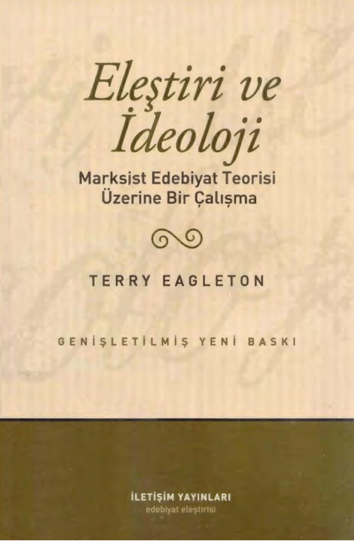 Elestiri ve İdeoloji PDF – Terry Eagleton