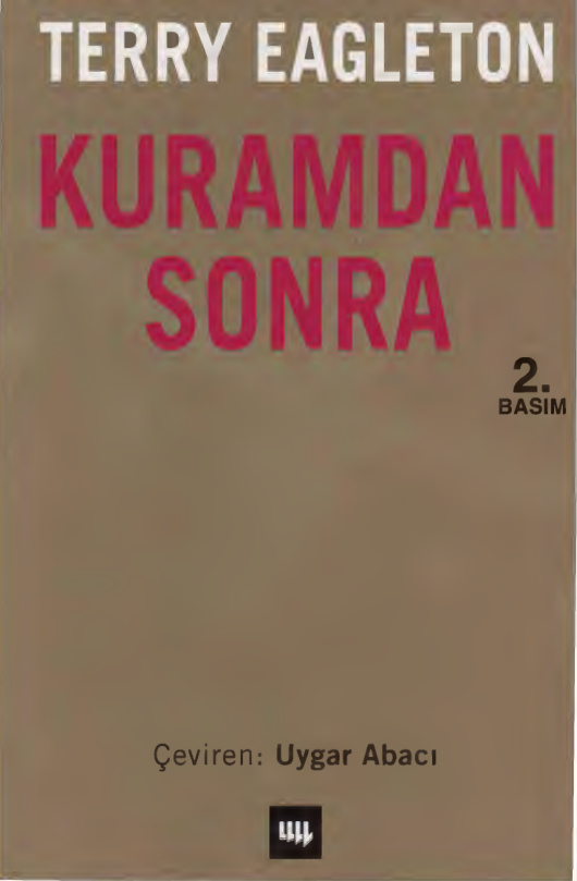 Kuramdan Sonra PDF – Terry Eagleton