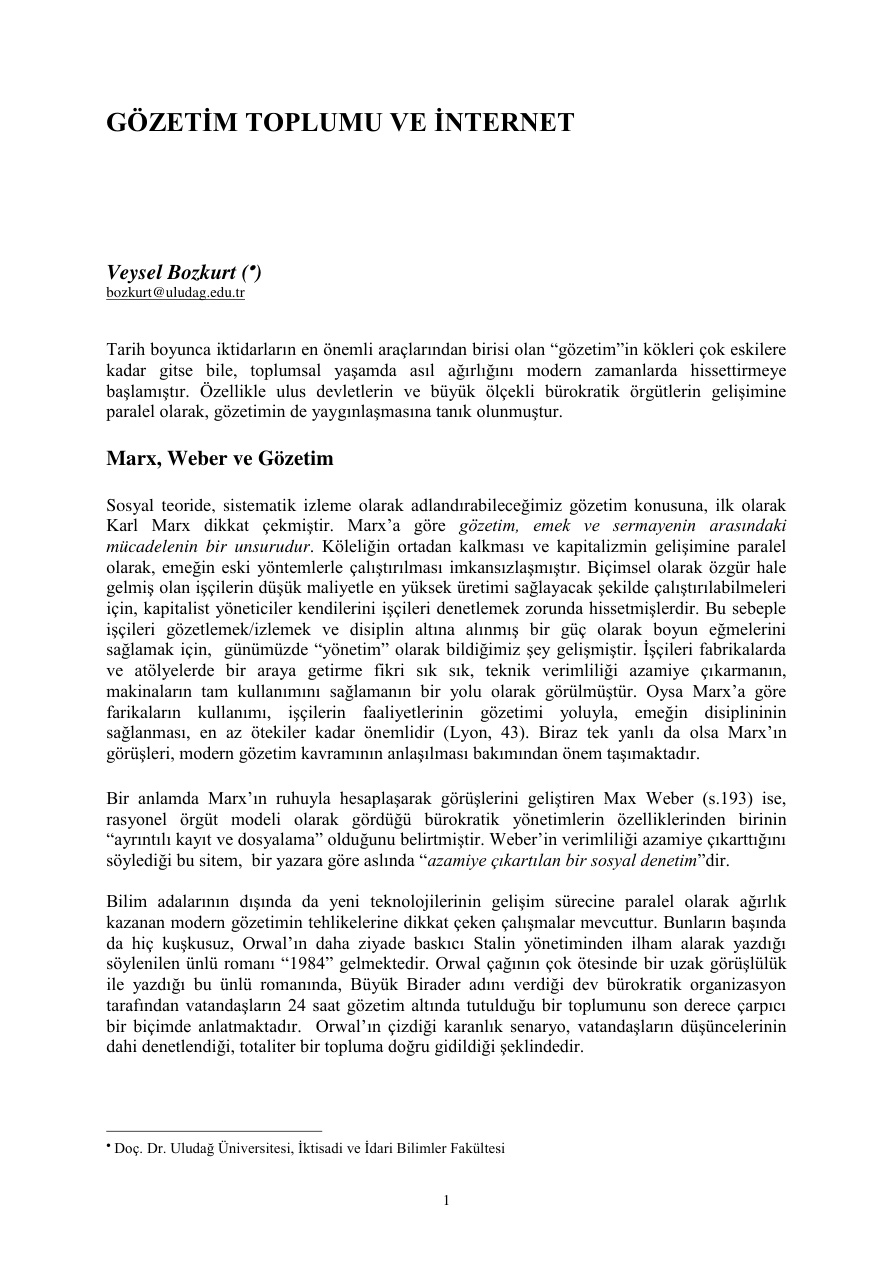 Foucault, Panopticon ve Gözetim PDF – Kolektif / Felsefe