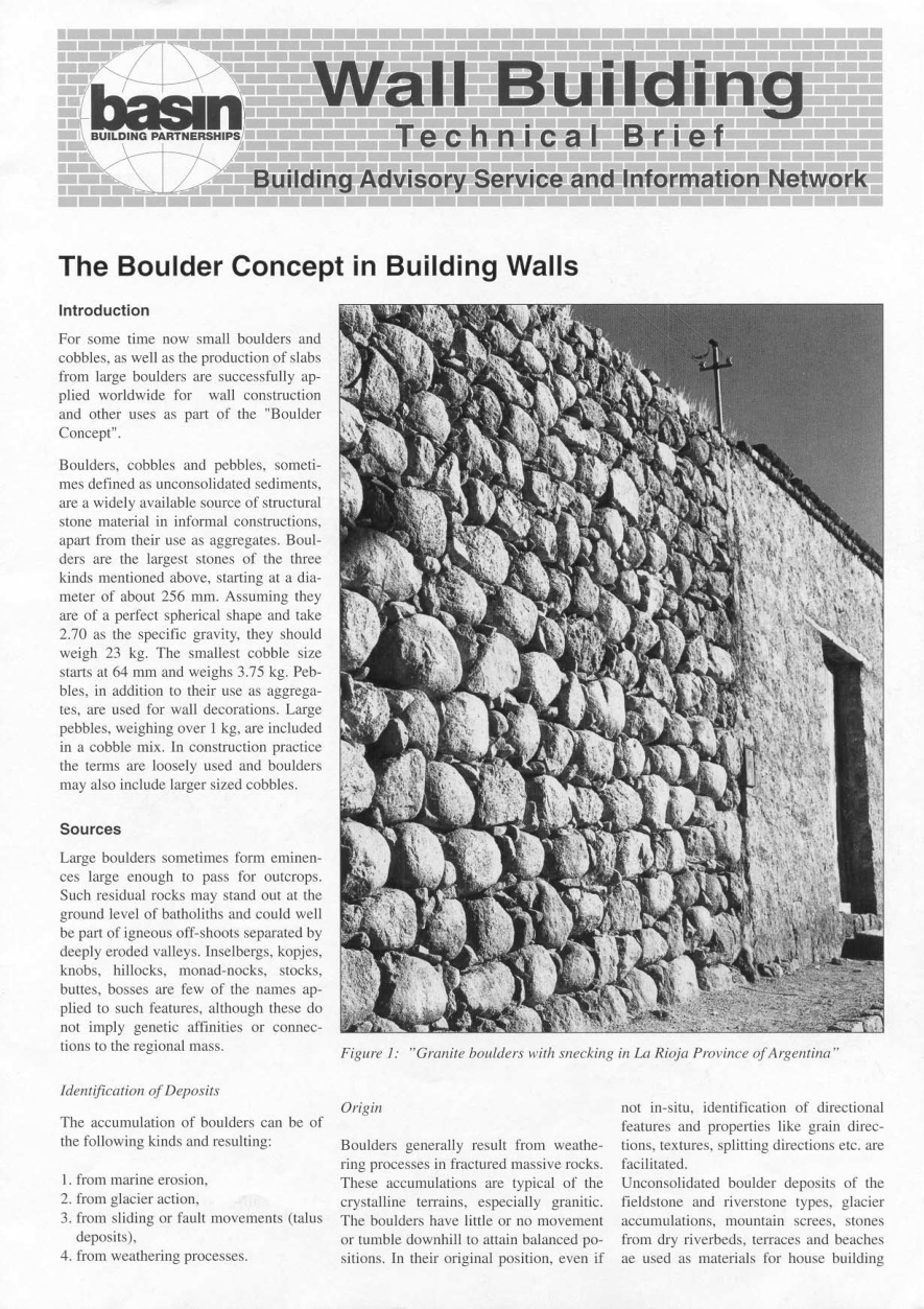 The Boulder Concept in Building Walls PDF – Unknown