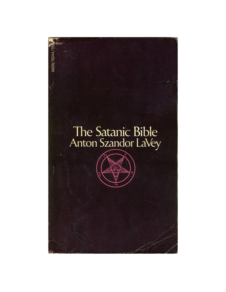 The Satanic Bible PDF – Anton Szandor LaVey