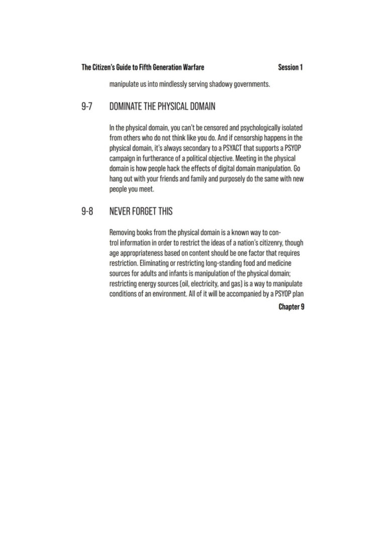The Citizen's Guide to Fifth Generation Warfare PDF - Michael T. Flynn 1 The Citizens Guide to Fifth Generation Warfare Michael T Flynn, Kitap Kapağı