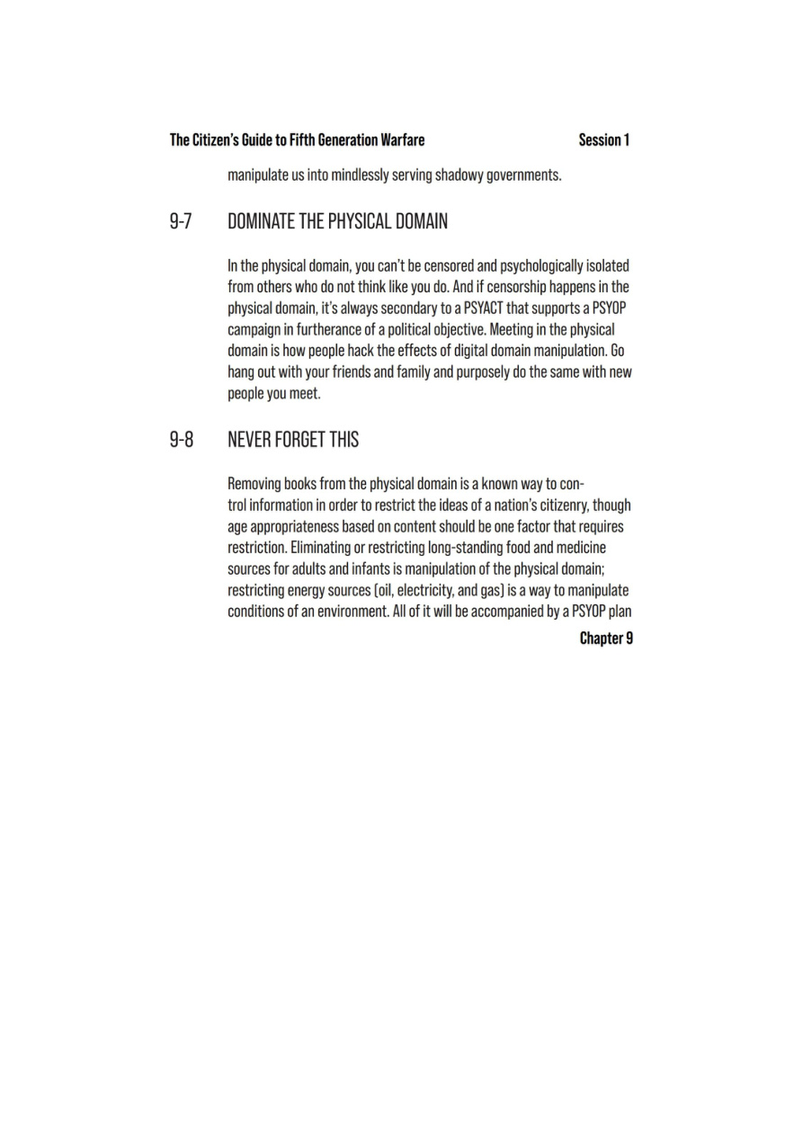 The Citizen’s Guide to Fifth Generation Warfare PDF – Michael T. Flynn