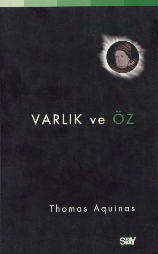 Varlık ve Öz PDF – Thomas Aquinas