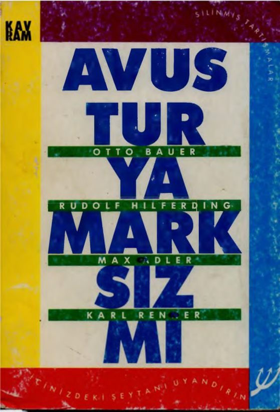 Avusturya Marksizmi PDF – Tom Bottomore