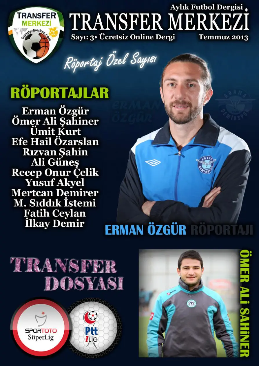 Transfer Merkezi – Temmuz 2013 PDF – Kolektif / Dergi